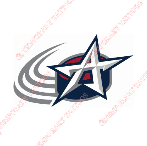 Allen Americans Customize Temporary Tattoos Stickers NO.9227